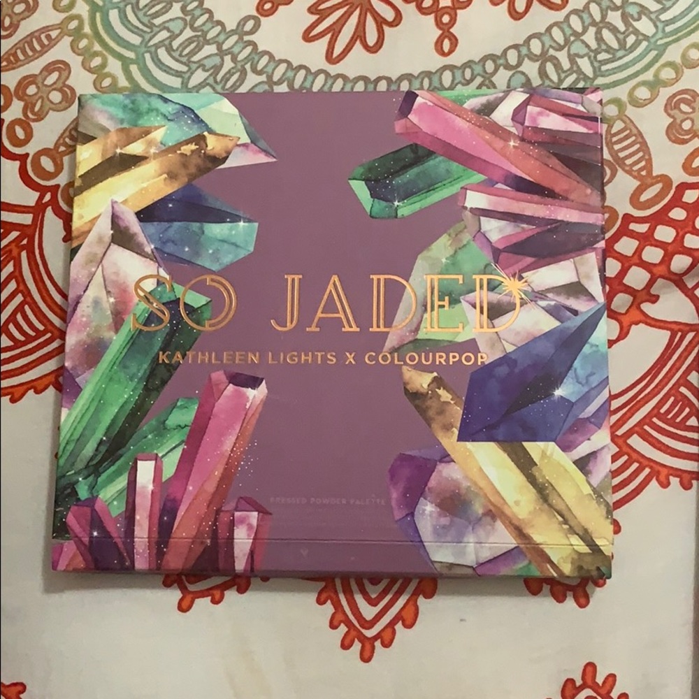 So Jaded Colourpop Eyeshadow Palatte